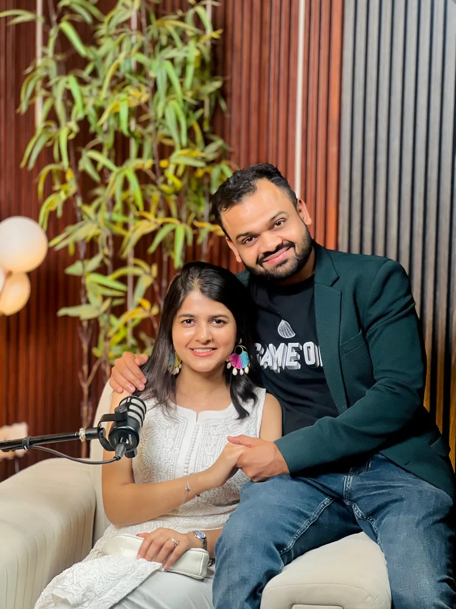 Deepak Jain and Neha Agarwal together