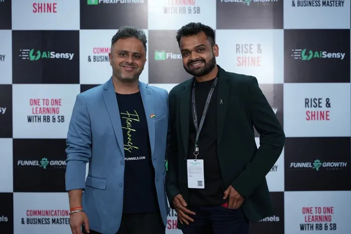 Coach Deepak Jain with a guest