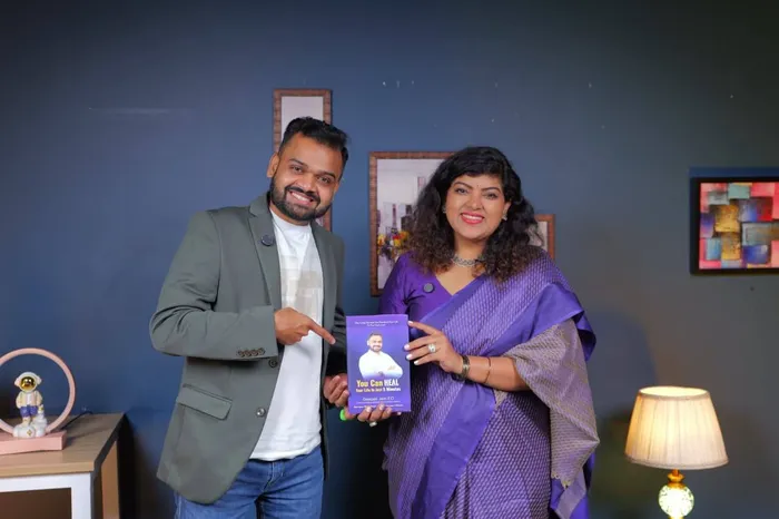 Coach Deepak Jain with a guest