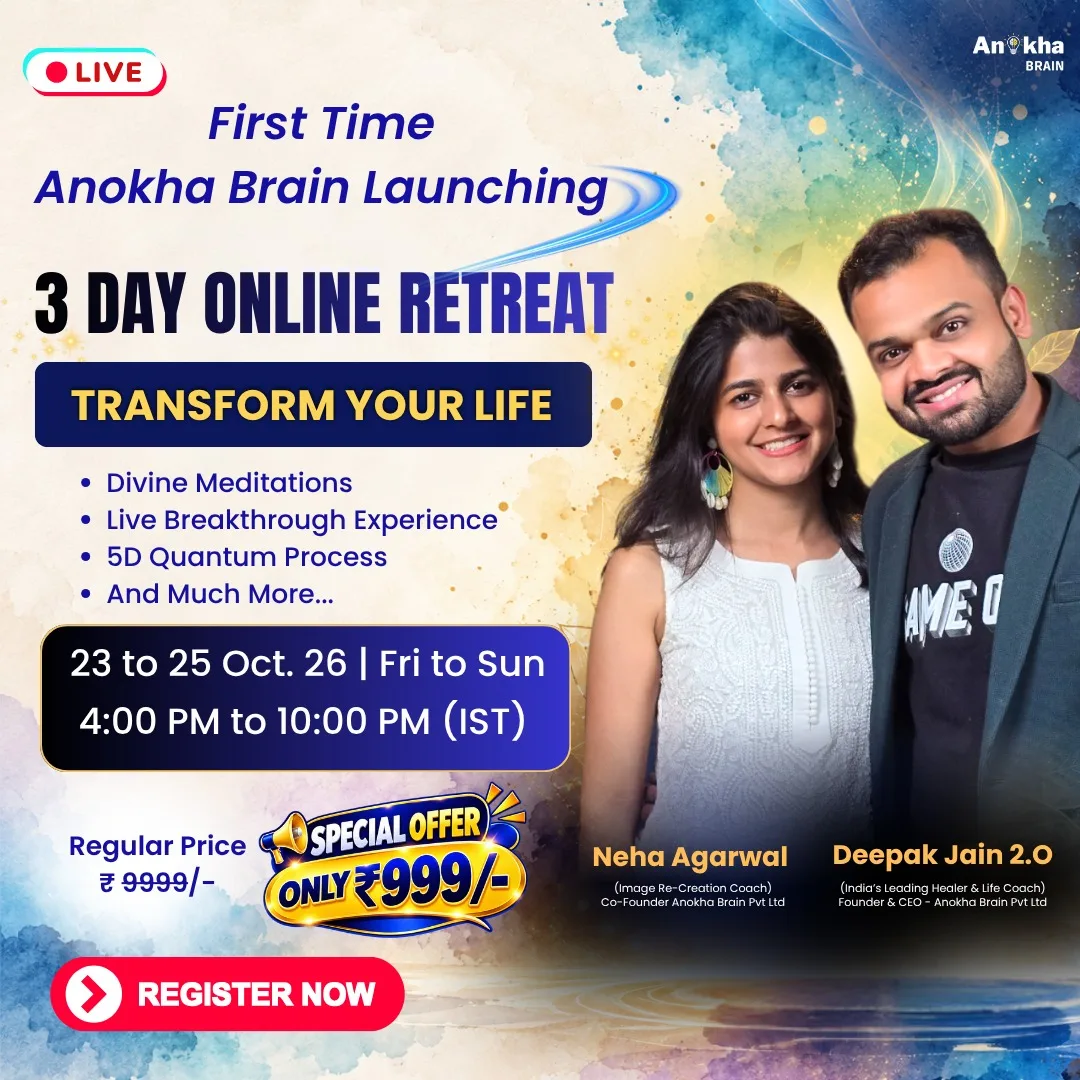 🔥 3-DAY ONLINE RETREAT